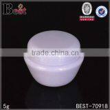 5g Mini Plastic Cosmetic Packaging Cream Jar, Cosmetic Cream Jar With Logo Design thumbnail-5