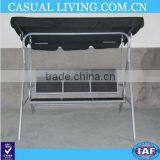 Patio Black Garden Swing Seats Swing Frame thumbnail-1