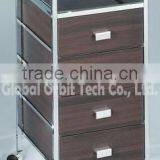 Home Furniture Rolling Plastic Storage Trolley, Mobile P.P Drawer Cart thumbnail-3