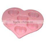 SS4102 Silicone Heart Shaped Cake Baking Pan thumbnail-1