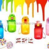 OEM Stock Factory Wholesale Different Color Refillable Bpa Free Round PCTG Sport 420ml 600nl Sport Bottle Plastic Water Bottle thumbnail-3