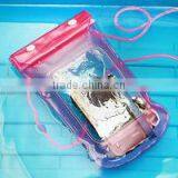 2013 New Design Clear Pvc Universal Eco-friendly Waterproof Bag for Mobile Phone