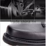 Black Genuine Cow Leather Goodyear Welted Men Safety Shoes thumbnail-5