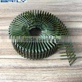 China Factory Customized 1M 2M 3m Smooth Shank 90 Degree Right Angle Copper Wire Pin Belt, Nails Belt thumbnail-5