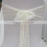 Ivory Lace Sash for Wedding Banquet Party thumbnail-1