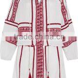 Latest Boho Embroidered Dress Hand Embroidery Design For Dress Girls Dress Names With Pictures HSD6857 thumbnail-4