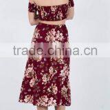 2017 Fashion Summer New Dress for Floral Print thumbnail-3