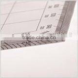 Kearing, Flexible Plastic Square Plotter, Transparent Square Protractor With 1.0mm Thickness, for Nautical Pilot Training #KPP-5 thumbnail-2