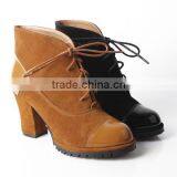 GZY Light up Shoes Duarble Low-cut Famale Boots Winter Officer Lady Stock Guangzhou Export 2007 Hot Selling Design Cheap Price thumbnail-2