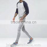 Design Your Own Summer 3/4 Raglan Sleeve Sports T-shirt From China Reliable Garment Factory Trade Assurance thumbnail-4