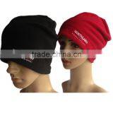 Factory Hot Sell New Winter Fashion Mens and Womens Embroidery Logo Polar Fleece Hat thumbnail-3