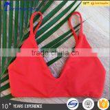 High Quality Seamless Double Fabric Sexy Crochet Bikini Woman Swimwear 2017