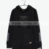 Cotton and Leather Hoodies Sportswear Manufacture thumbnail-2