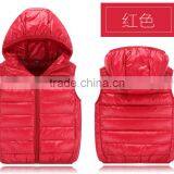 Wholesale Customize Cheap Kids Children Winter Down Vests and Clothes thumbnail-2