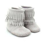 Baby Toddler Girls Boys Use Winter Warm Snow Boot Moccasins Trimmed Boots Outdoor thumbnail-2