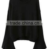 EY0876S Hot Sale 2016 Women Flare Sleeve Knit Pullover Sweaters thumbnail-3