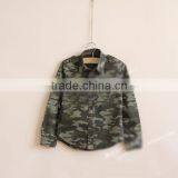 New Boy And Girl T Shirt Cool Camouflage Pattern Trun Down Collar Children Casual Clothing Cotton OC40323-22 thumbnail-1