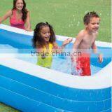 INTEX Transparent Blue Inflatable Swimming Pool thumbnail-2