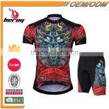 BEROY Fantastic Cycling Jersey, Mens Cycling Short Sleeve Jersey Trek Clothes Suit thumbnail-1
