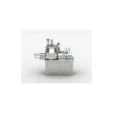 GHL Series High Speed Mixer,  180/270rpm Horizontal Cylinder Granulator Machine With Sealed Containe