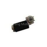 220VDC 120W High Power Brushed PMDC Motor Worm Gear Box Type , 76mm Black Coating thumbnail-1