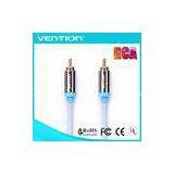 RCA to RCA Audio Video Cables PVC Jacket Male to Male Oxygen Free Copper Conductor