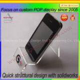 Acrylic Mobile Phone Holder Shop Retail Display Stand thumbnail-2