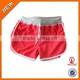 Wholesale Fitness Muticolored Women Yoga Shorts 100% Cotton Plain Gym Shorts thumbnail-5