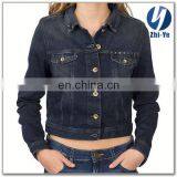 new fashion style denim jacket for ladies