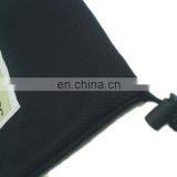 Black Quality Nylon Mesh Drawstring Bag With Plastic Switch Small Hole Mesh Bag Wholesale Embroidery Logo on Bag thumbnail-2