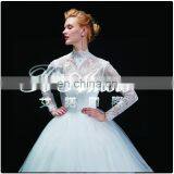 1A175cx 2015 High Collar Lace Palace Wedding Dress/Real Picture Show Bridal Wedding Dress Court Train Europe and America 2105 thumbnail-3