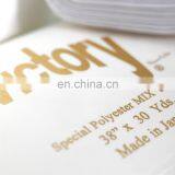 China Factory Wholesale Fabric 2017 Newly Design100% Spun Polyester Fabric for Arabic Robe \ Thobe Fabric