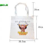 Sublimation canvas shopper bag,Sublimation blank shopping bag