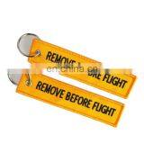 Customized Key Ring Fabric Embroidery Keychain