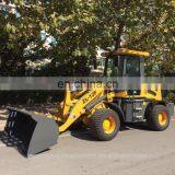 1.2T Hydraulic Mini Front Wheel Loader ZL12F With Snow Tires thumbnail-3