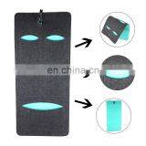 New Design 5 Pockets Wall Hanging Felt Fabric Cell Phone Charger Holder Storage Bag for Party thumbnail-1