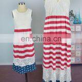 2019 New Trendy Women Clothing Design Long Mommy and me Maxi Dress Mother Daughter Matching Dresses for Mom thumbnail-4