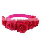 Brand New Baby Monthly Milestone Blanket With Felt Headband Wreath Pom Pom Ball Thick Flannel Fleece Round Rug Balnket thumbnail-7