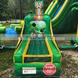 Inflatable Tropical Luau Carnival Games Kids Play Station Basketball Tee-ball Shooting Tossing Game Set thumbnail-6
