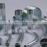 Light Weight Aluminum Conduit Nipples UL6A Pipe Fittings Supplier thumbnail-1