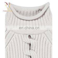 Ribbed Merino Wool Clothing Pullover Sweater for Lady thumbnail-5