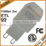 ETL FCC Approved G9 120Volt 60Hz 2W(15Watt Comparison)150lumen thumbnail-1