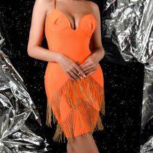 Dress Autumn and Winter European and American Banquet Bandages thumbnail-4