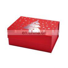 Wholesale Red Color New Year Christmas Eve Magnetic Lid Gift Boxes With Printing thumbnail-3
