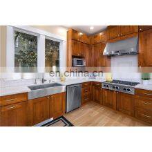 Cheap Modular Solid Wood Kitchen Cabinets Wholesale Shaker Style Kitchen Granite Counter Cabinet thumbnail-5