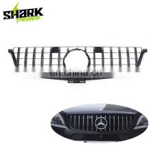 For Mercedes Benz ML W166 Grill Bodykit Chrome ABS GT Style Front Grille