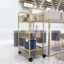 Wholesale Salon Shop Equipment Carts Manicure Facial Pedicure Chair Beauty Salon Trolley Cart for Sale thumbnail-4