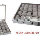 Portable Glass With Aluminum Watch Display Case