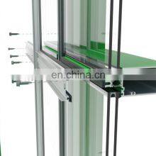 Aluminium Frame Structured Supporting Glass Curtain Wall thumbnail-4