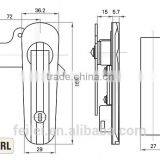 Flei Panel Lock for Cabinets thumbnail-5
